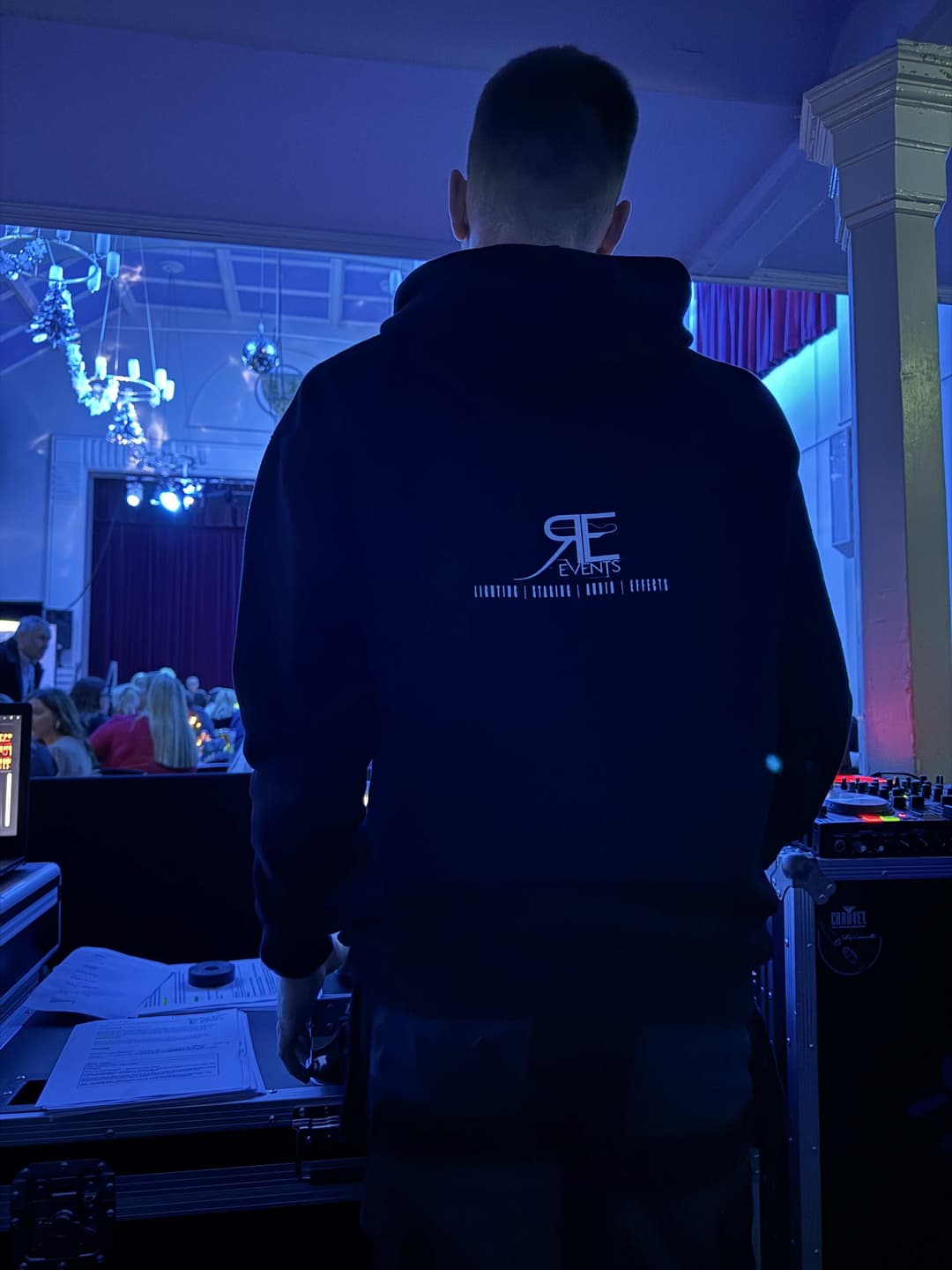 RE Events team in action during a live event